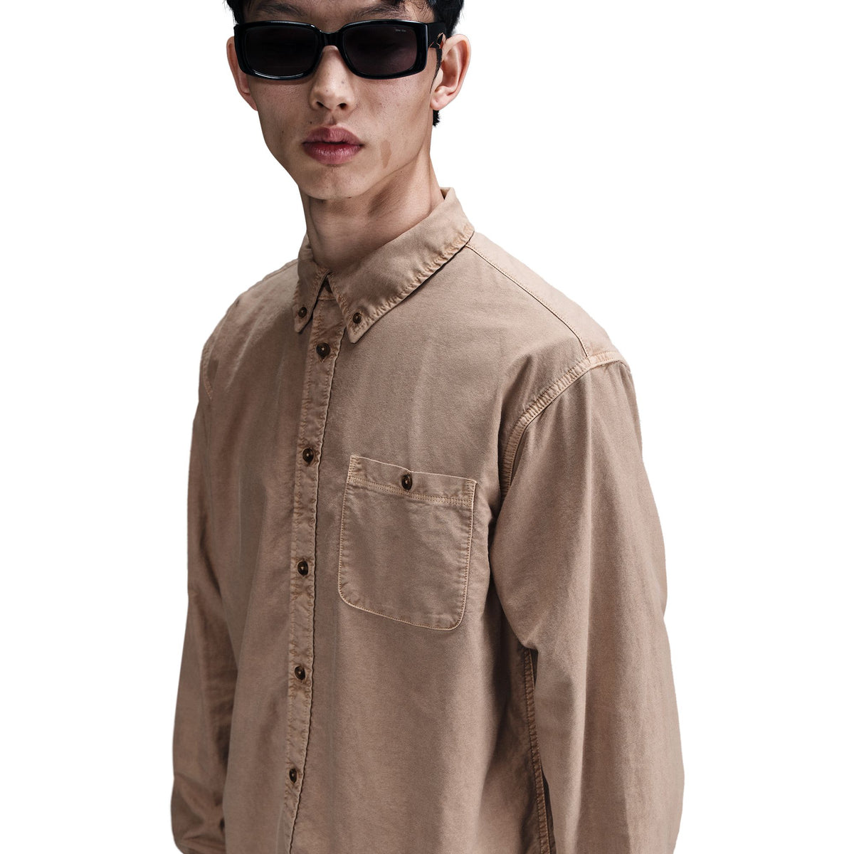 Nike Life Oxford Shirt - Hemp HJ7270-200