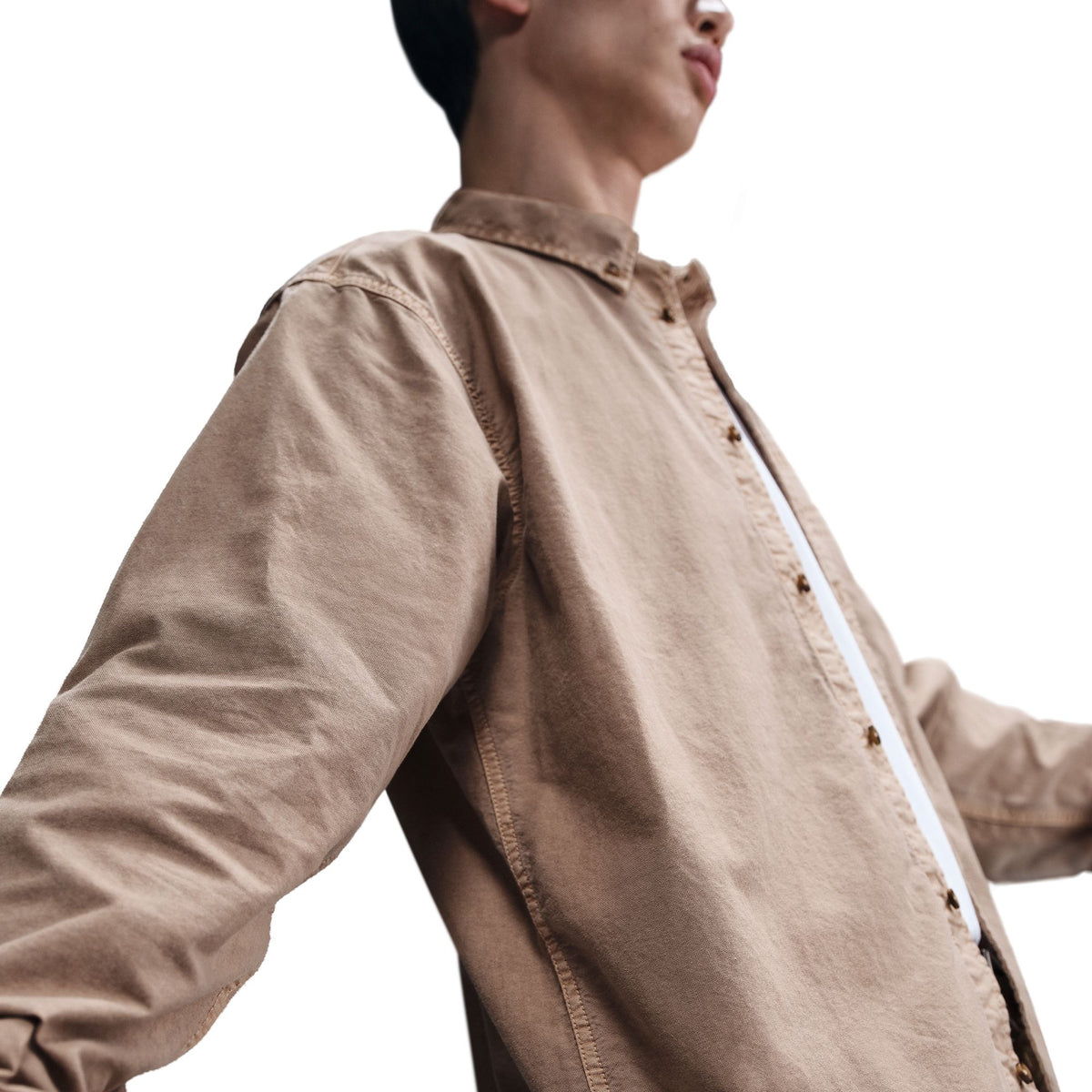 Nike Life Oxford Shirt - Hemp HJ7270-200