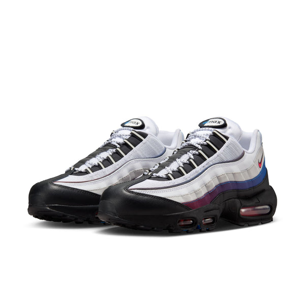 Nike Air Max 95 Premium White University Red Blue Jay HJ9152 100 I Momentum Momentum Clothing