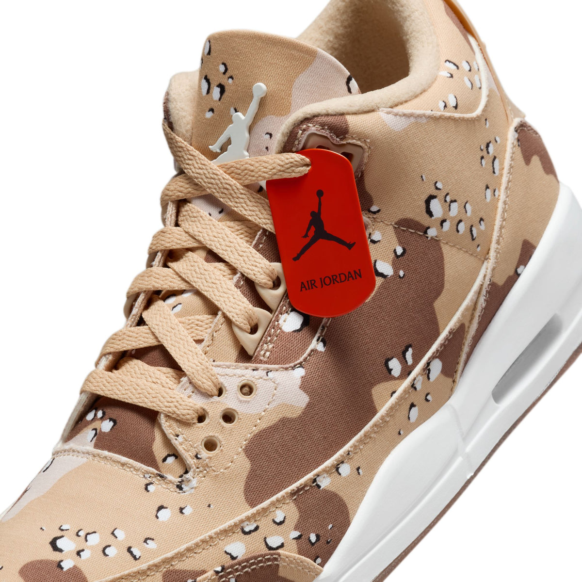 ★ NIKE. AIR JORDAN.3 RETRO TEX.MEN/8.5 ★ W AIR JORDAN 3 RETRO TEX - DARK DRIFTWOOD/HEMP/VELVET BROWN