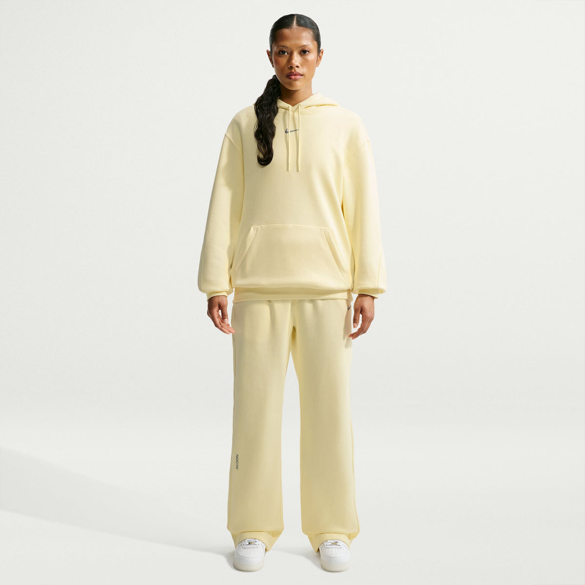NOCTA Fleece CS Hoodie 2 Alabaster/Stealth HM5762-744