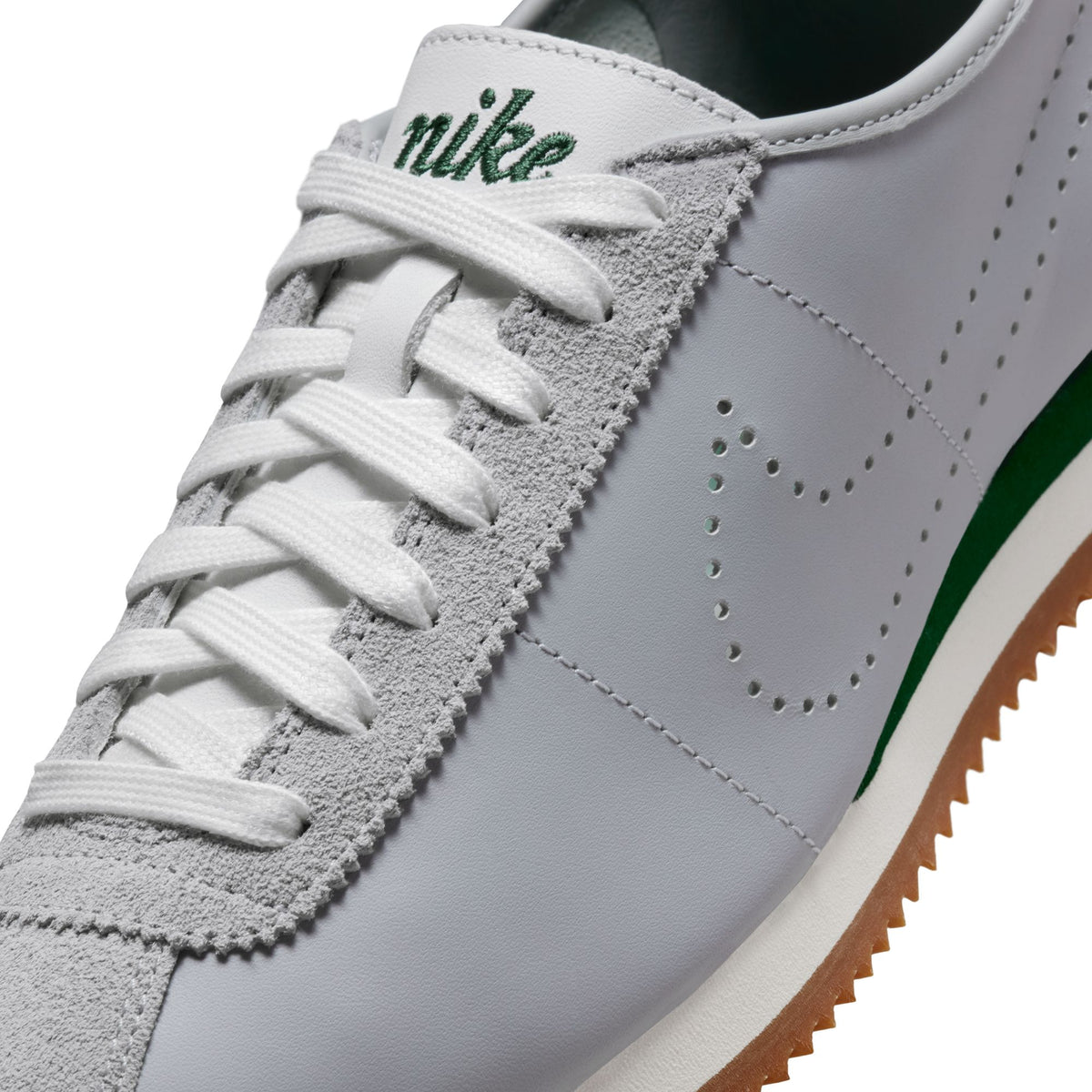 Nike W Cortez Leather Wolf Grey/Sport Green/Summit White HQ1841-001