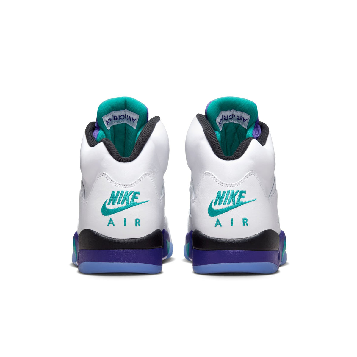 Air Jordan 5 Retro OG - White/New Emerald/Grape Ice HQ7978-100