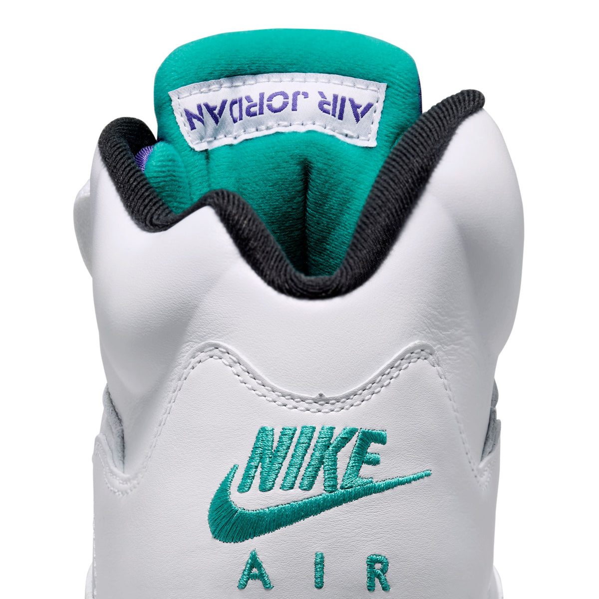 Air Jordan 5 Retro OG - White/New Emerald/Grape Ice HQ7978-100