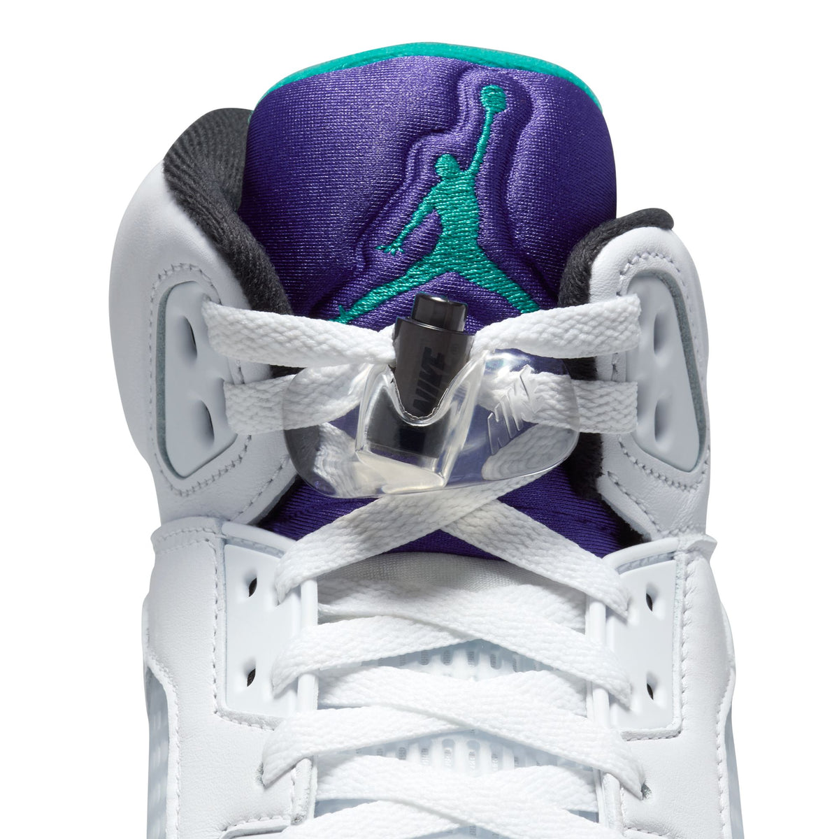 Air Jordan 5 Retro OG - White/New Emerald/Grape Ice HQ7978-100
