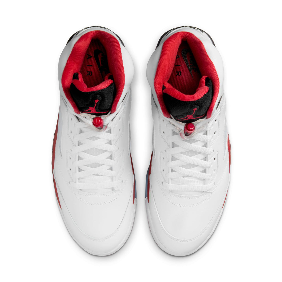 Air Jordan 5 Retro - White/Fire Red/Black HQ7978-101