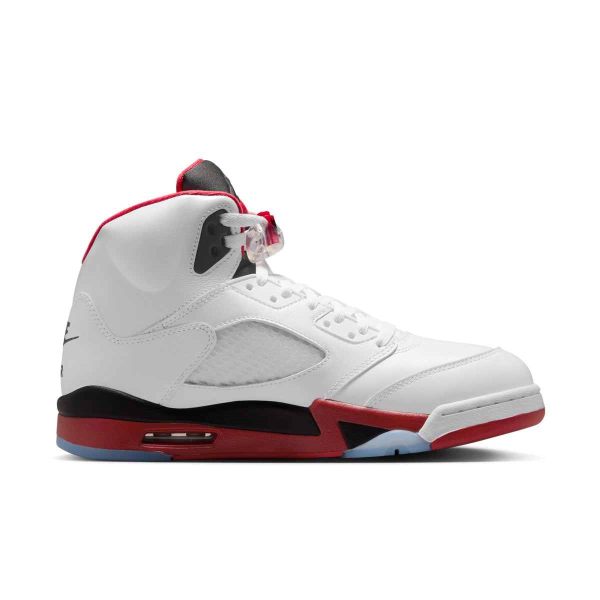 Air Jordan 5 Retro - White/Fire Red/Black HQ7978-101