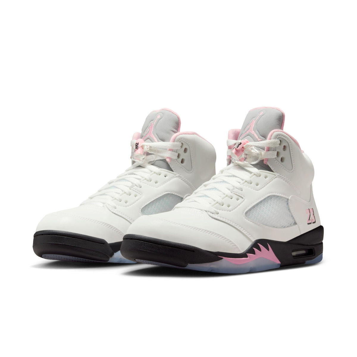 Air Jordan 5 Retro White/Medium Soft Pink/Black HQ7978-102