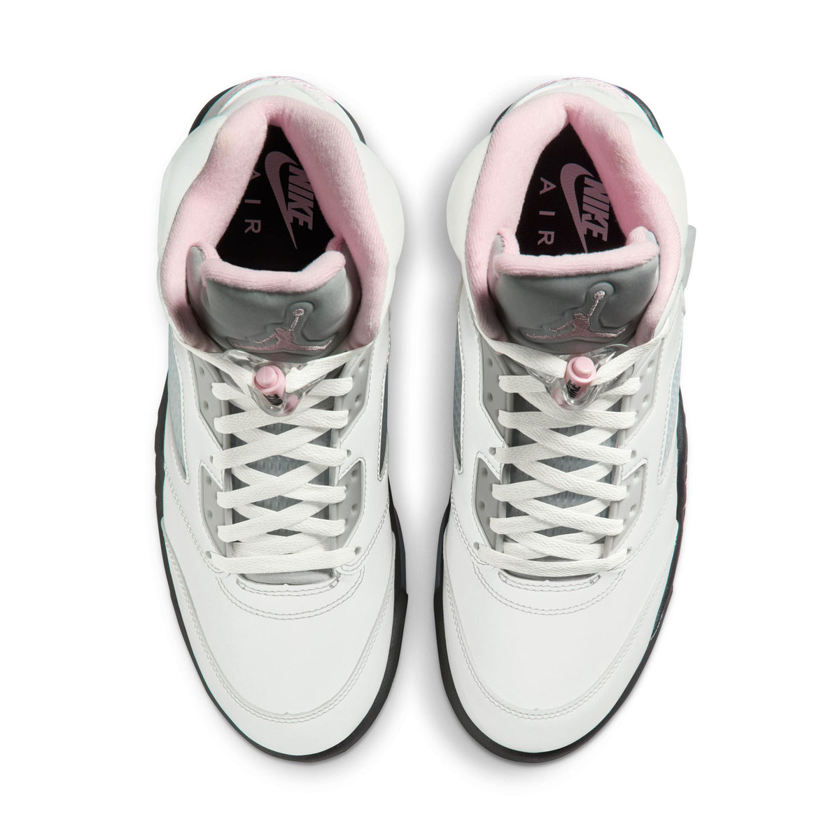 Air Jordan 5 Retro White/Medium Soft Pink/Black HQ7978-102