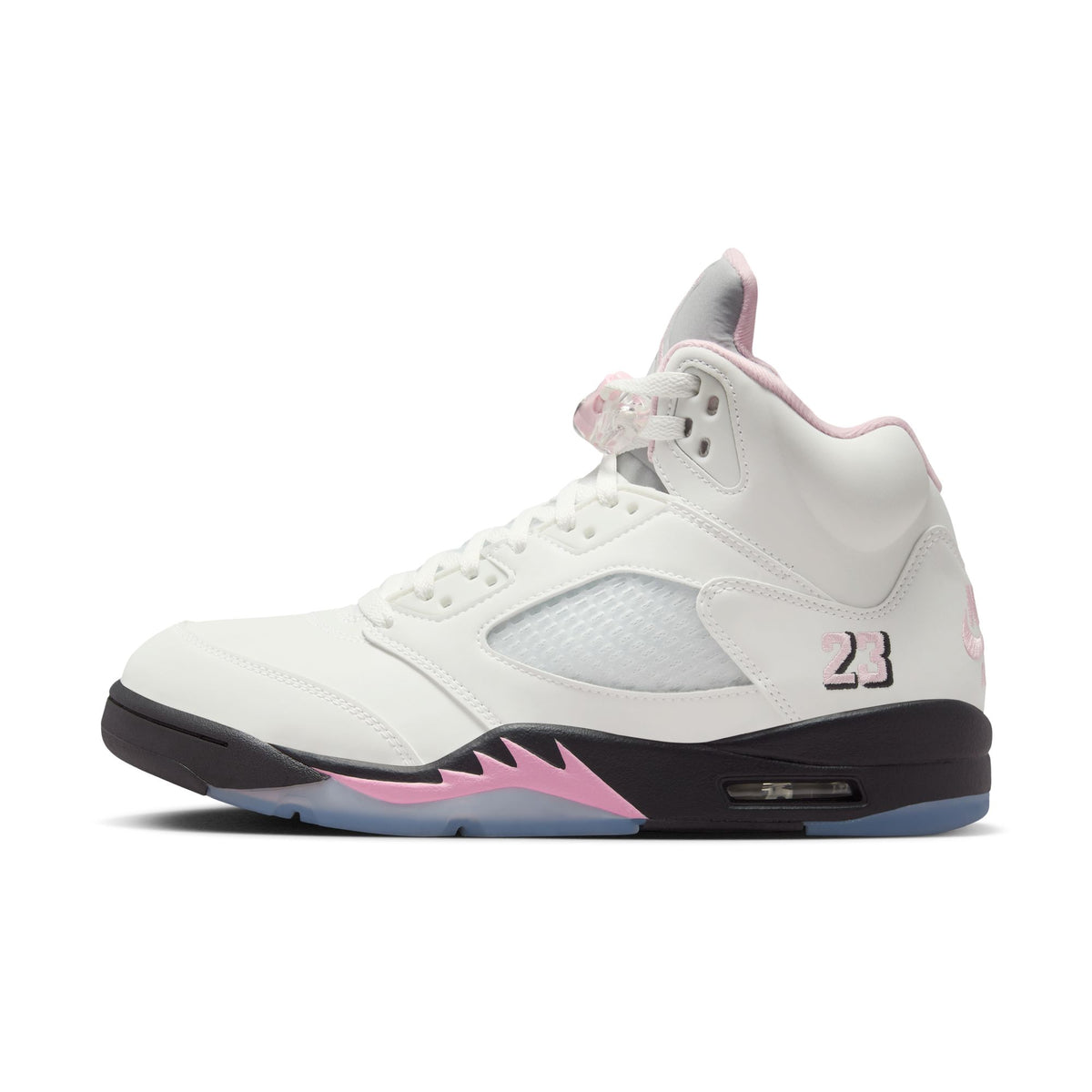 Air Jordan 5 Retro White/Medium Soft Pink/Black HQ7978-102