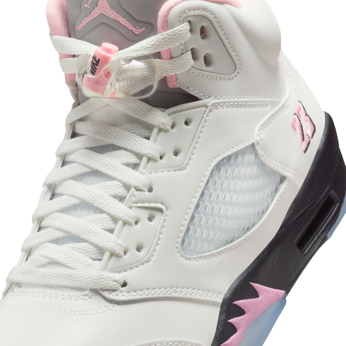 Air Jordan 5 Retro White/Medium Soft Pink/Black HQ7978-102
