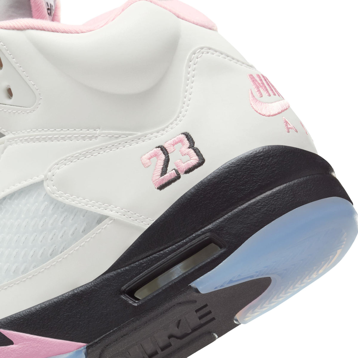 Air Jordan 5 Retro White/Medium Soft Pink/Black HQ7978-102