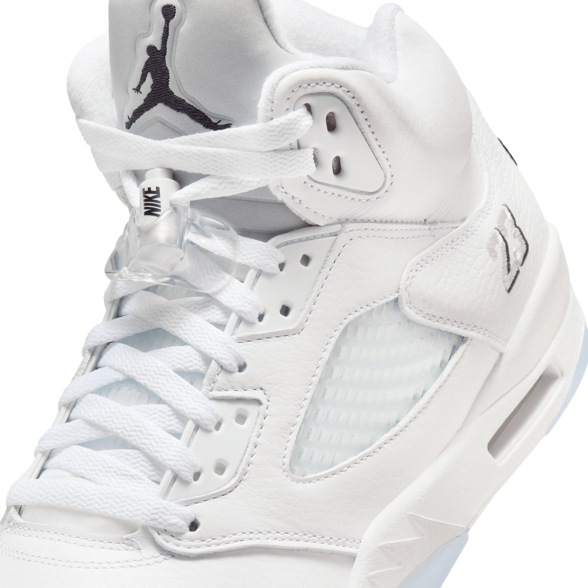 Air Jordan 5 Retro White/Black/Metallic Silver HQ7978-103