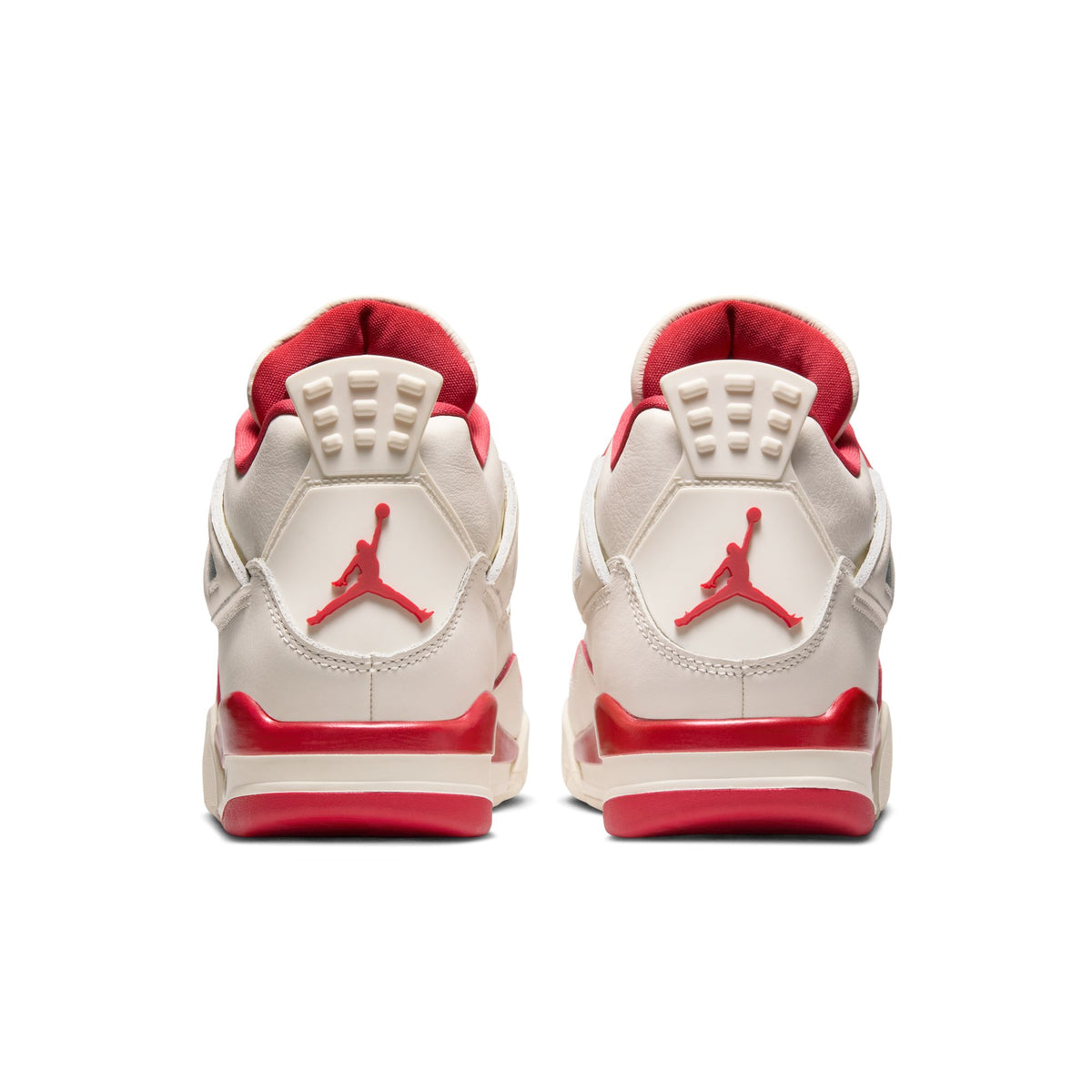 W Air Jordan 4 Retro - Pale Ivory/Sierra Red/Tough Red HV0823-108