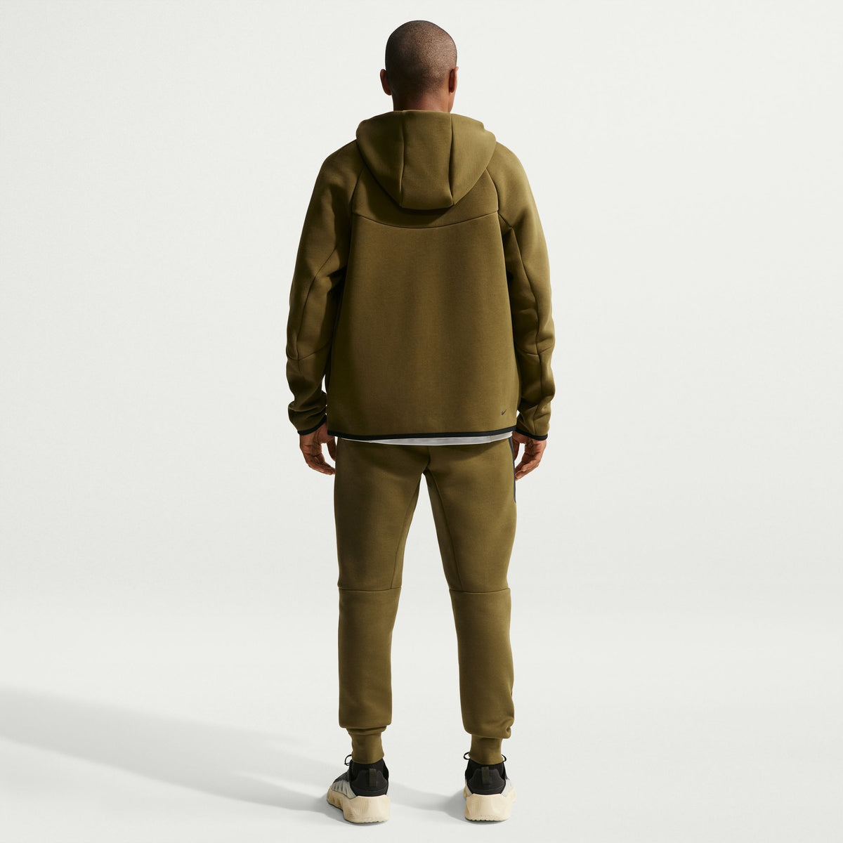 Tech Fleece Windrunner Full-Zip Jacket Olive Flak/Black HV0949-368