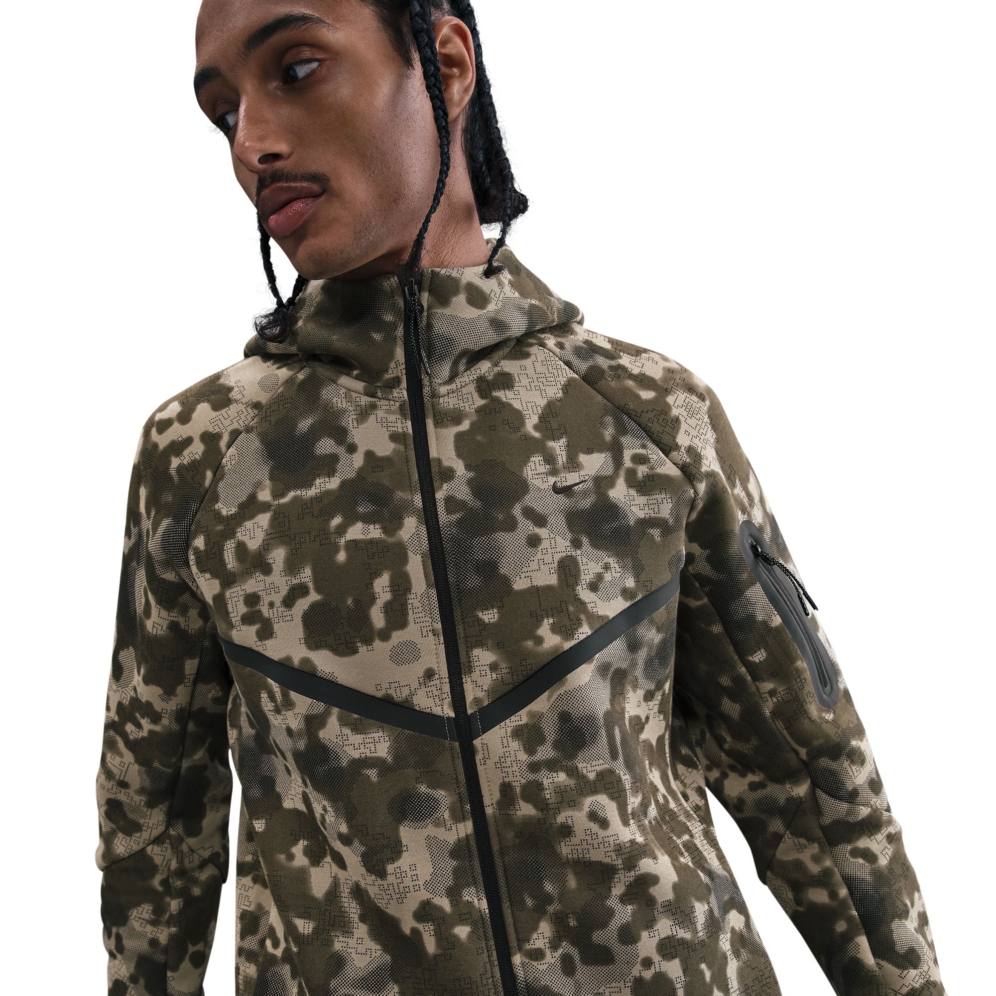 tech fleece camo hoodie