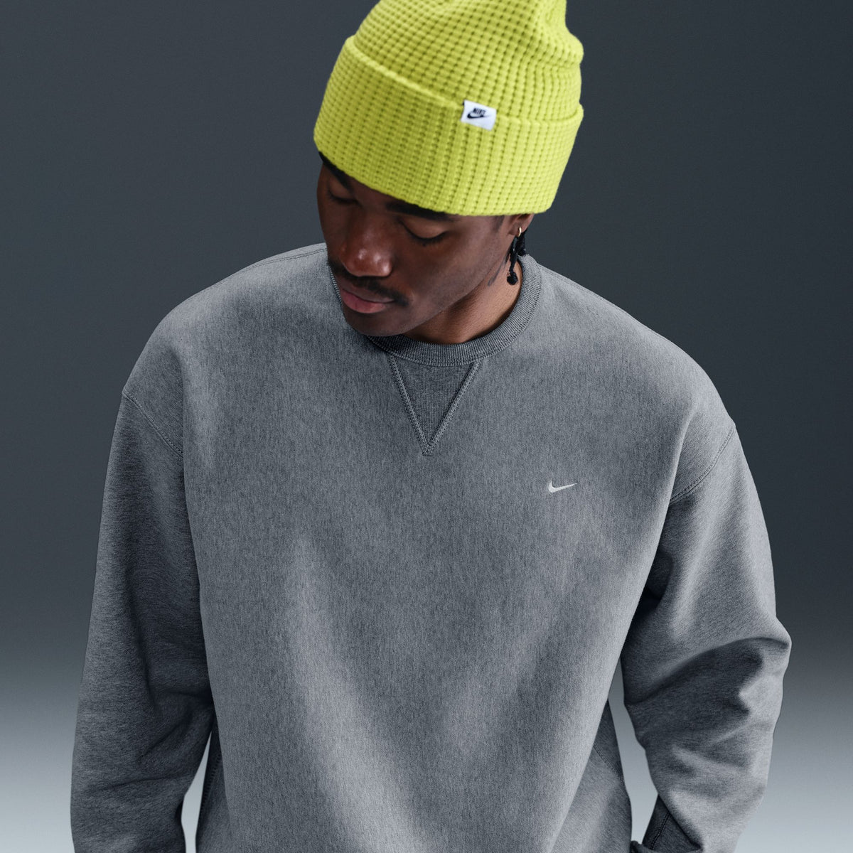 SOLO SWOOSH FLEECE CREW