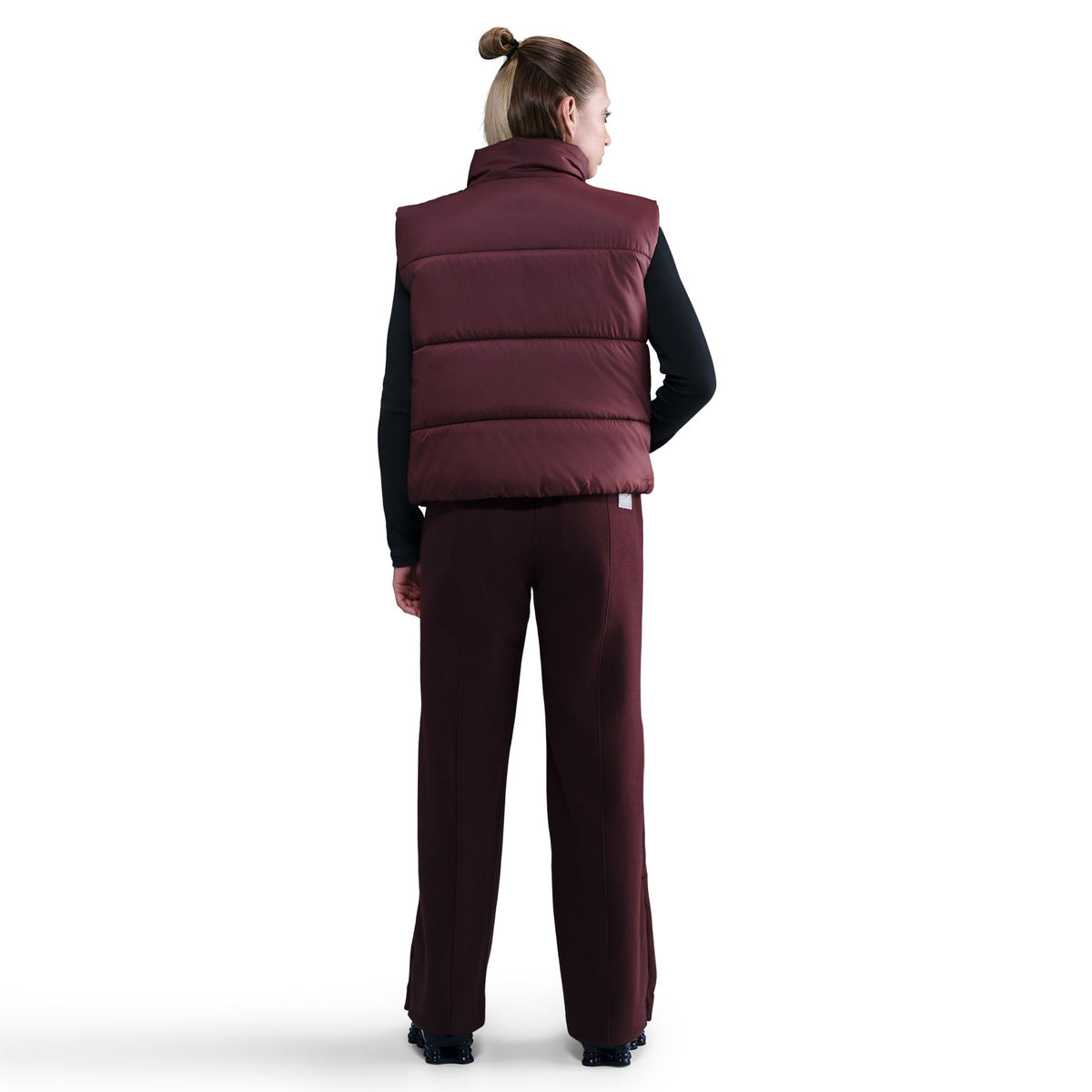 Nike W NSW Tailored Trouser Pants Burgundy Crush/Sail HV5141-652