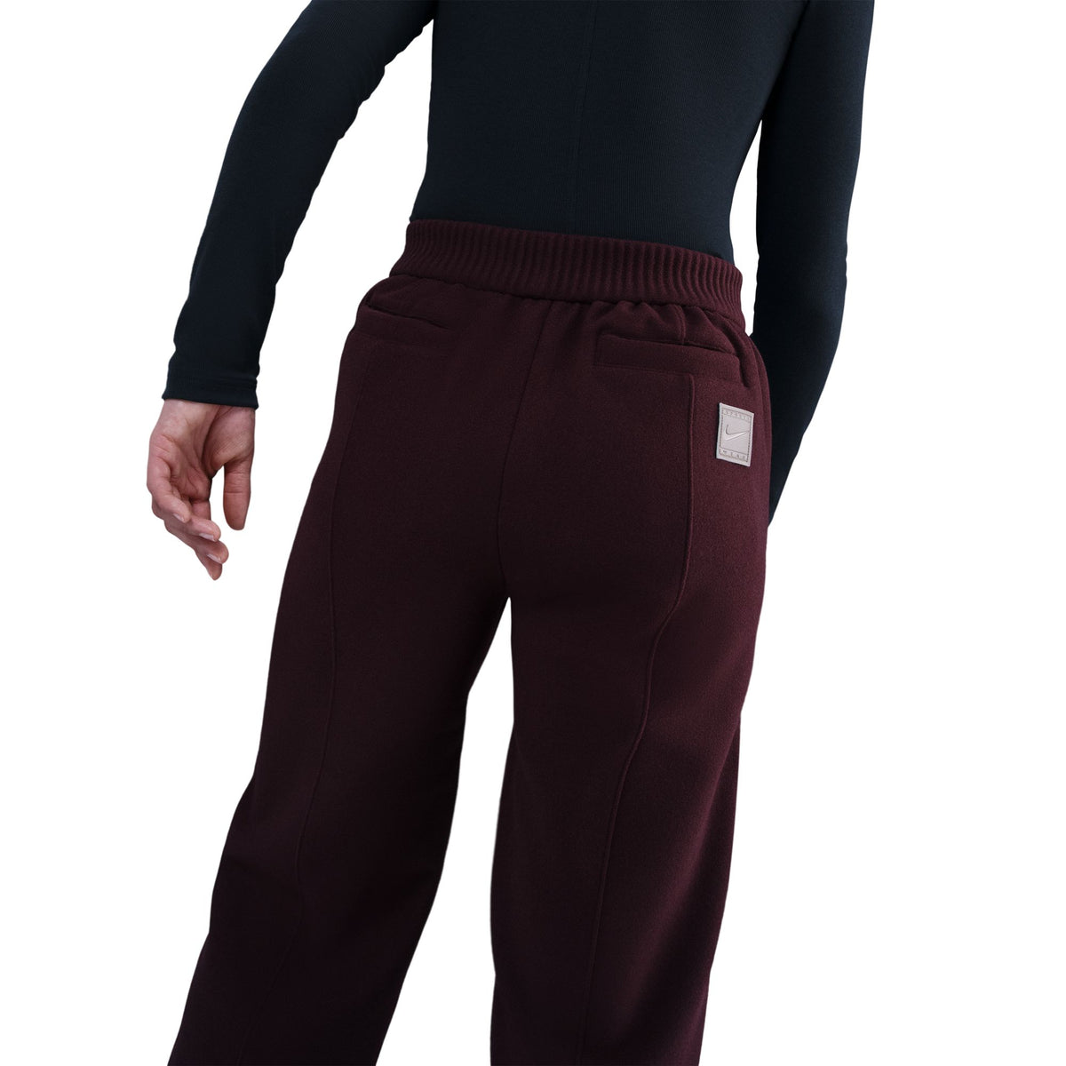 Nike W NSW Tailored Trouser Pants Burgundy Crush/Sail HV5141-652
