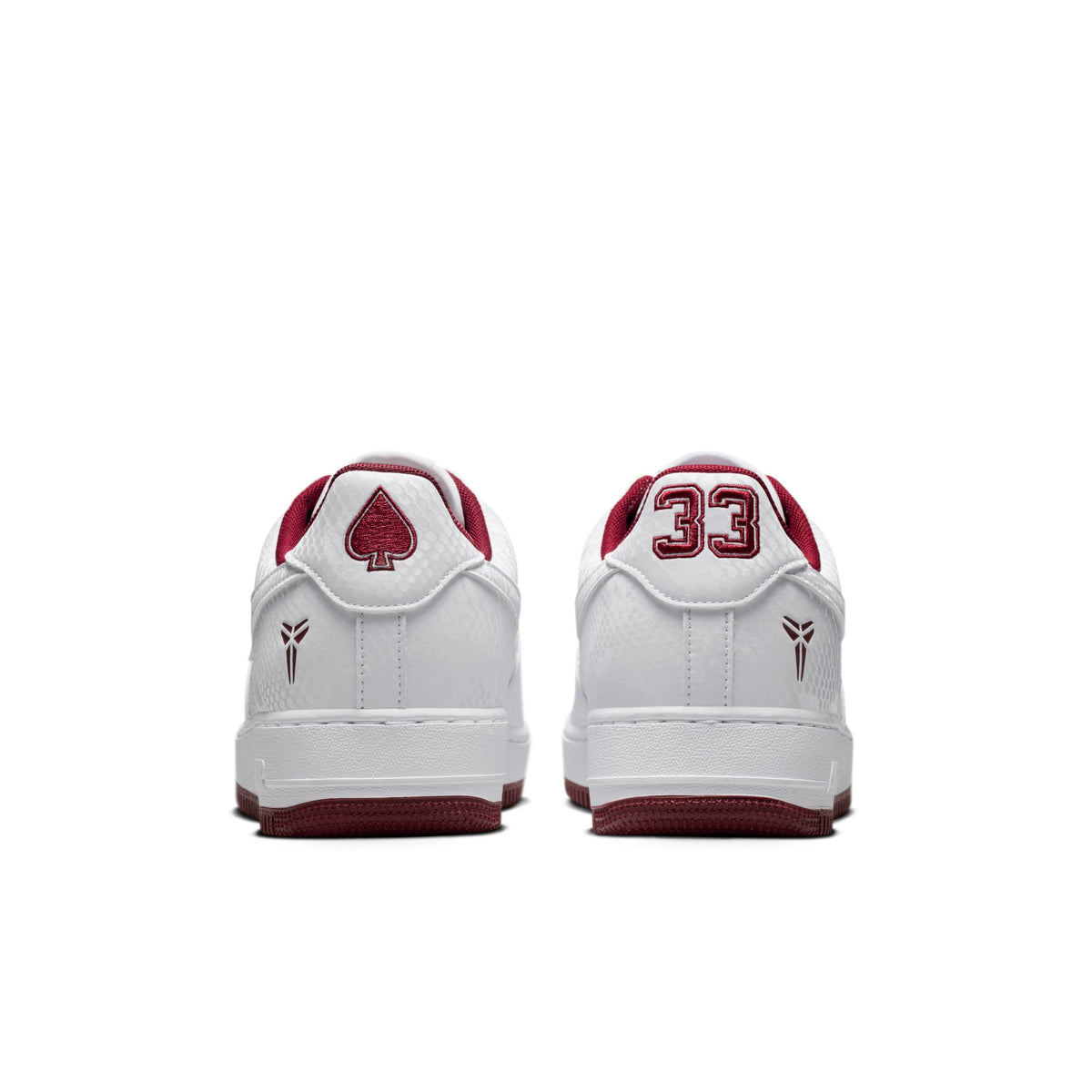 Kobe Air Force 1 Low 'White/Team Red' IB0018-101