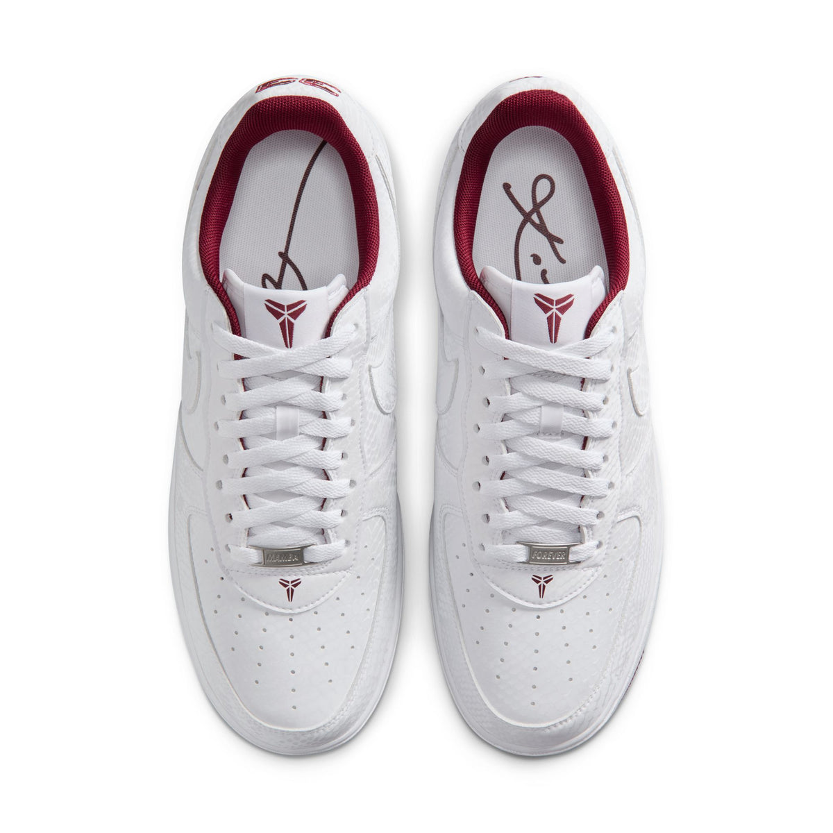 Kobe Air Force 1 Low 'White/Team Red' IB0018-101