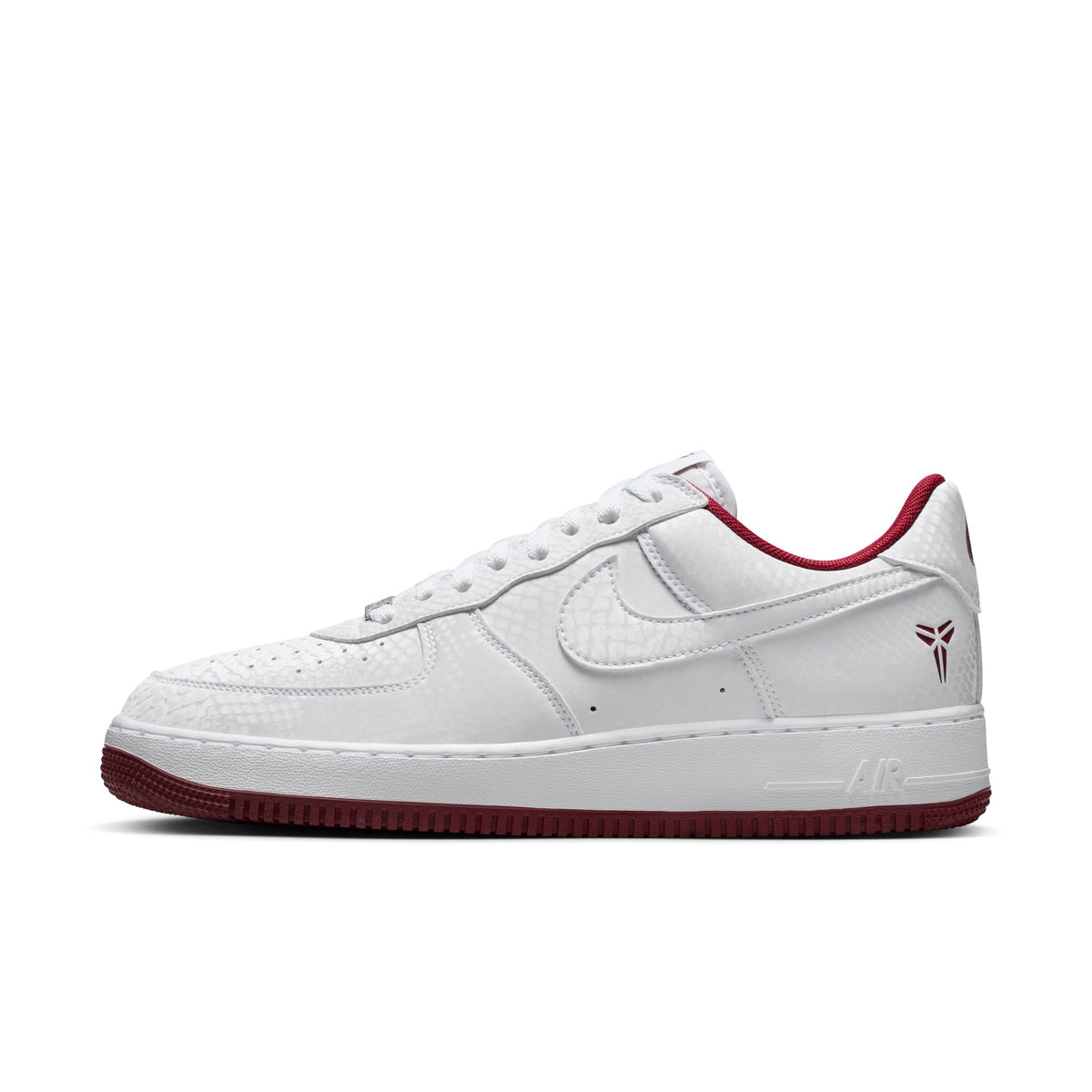 Kobe Air Force 1 Low 'White/Team Red' IB0018-101