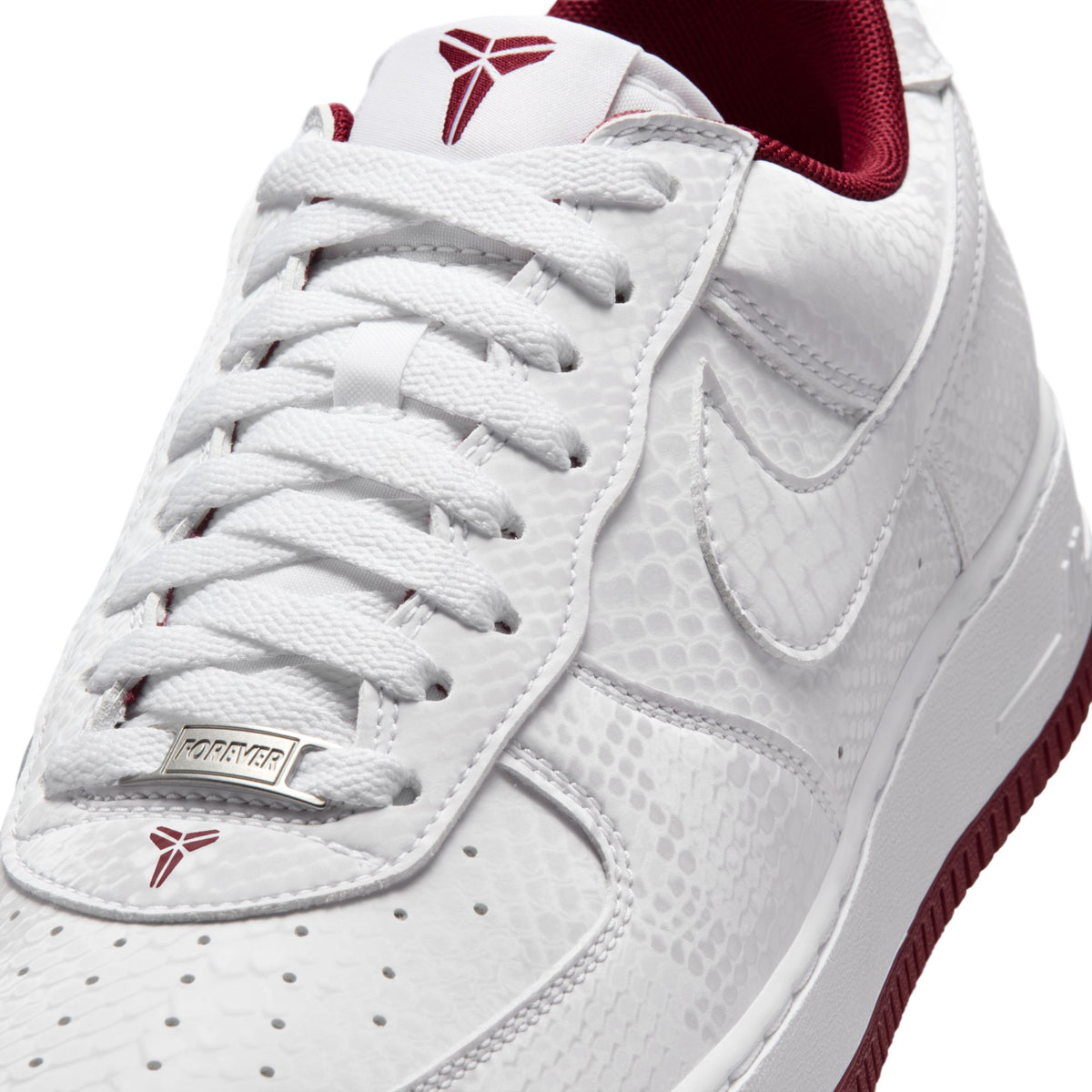 Kobe Air Force 1 Low 'White/Team Red' IB0018-101