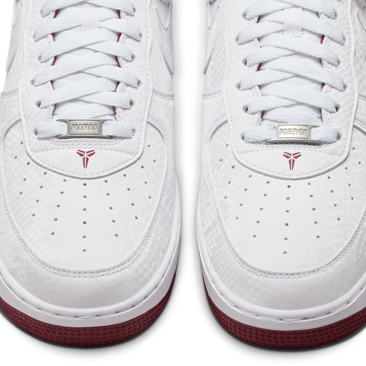 Kobe Air Force 1 Low 'White/Team Red' IB0018-101