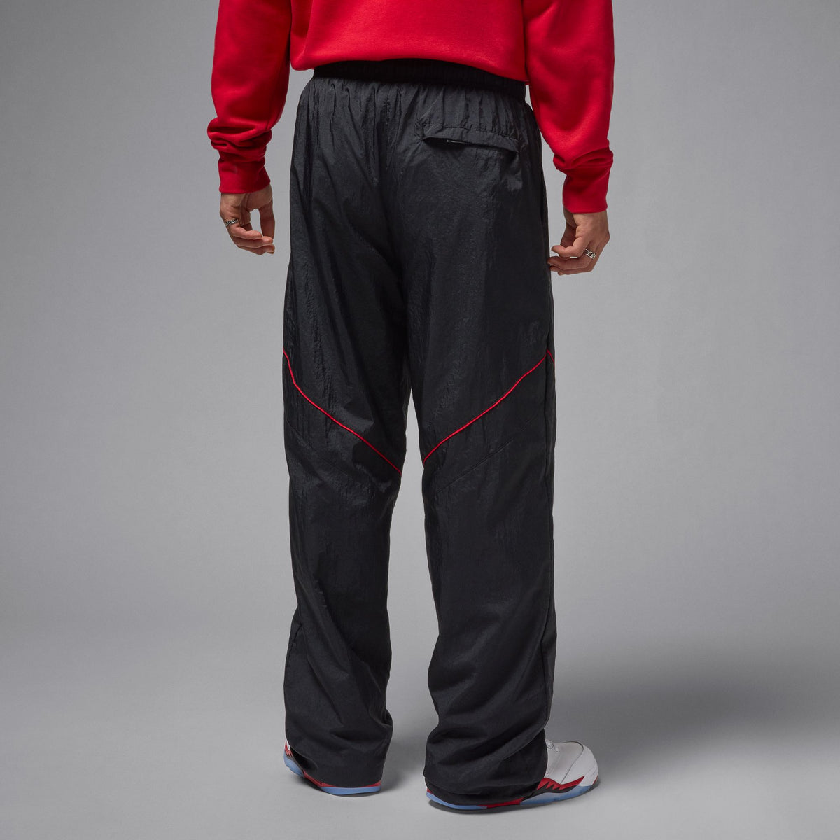 Jordan Brooklyn Draft Pants Black/Gym Red IB1047-010