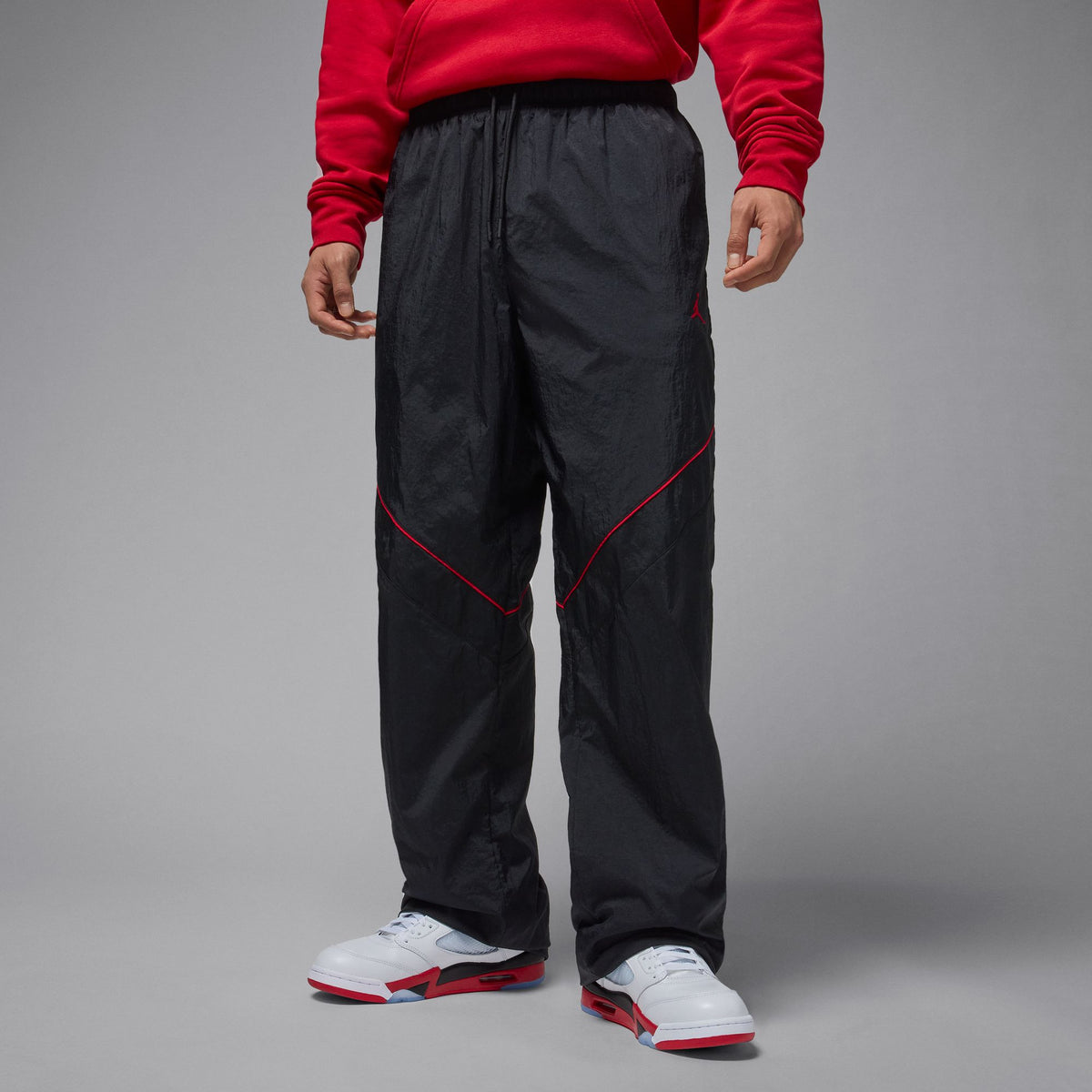 Jordan Brooklyn Draft Pants Black/Gym Red IB1047-010