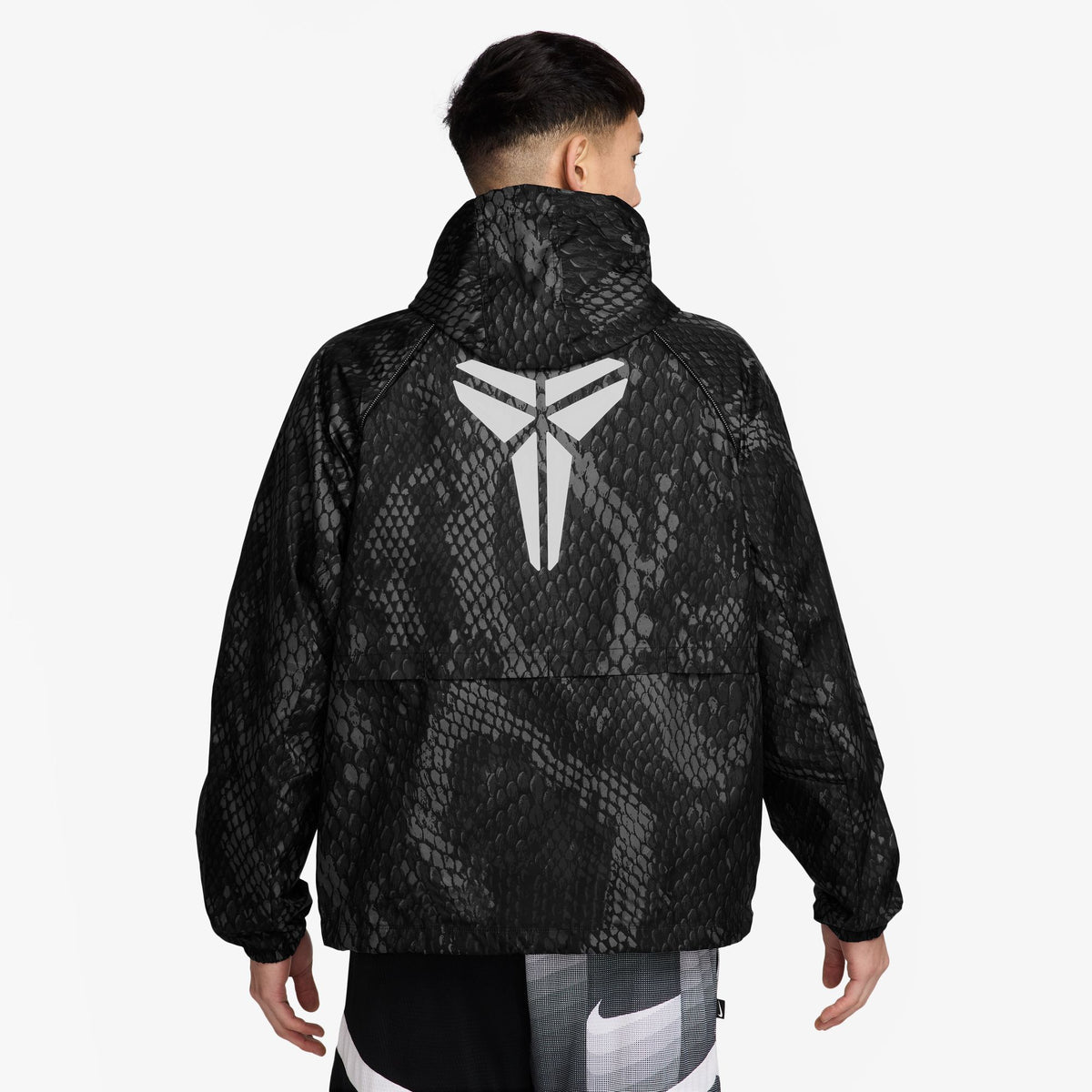 Kobe Bryant Woven Jacket - Black/Reflective Silver IB2704-010