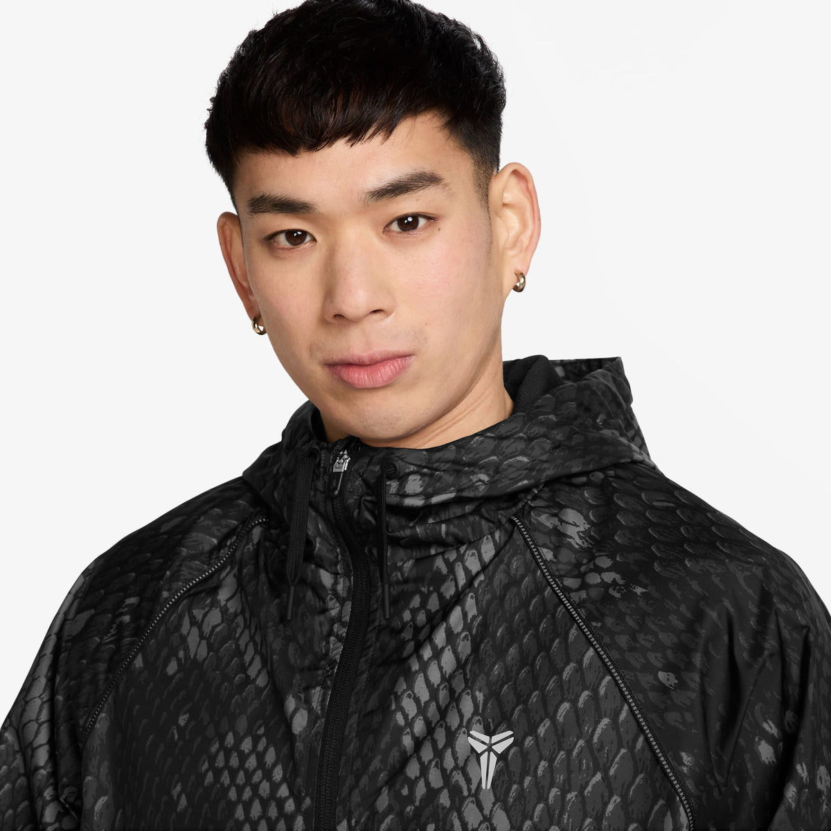 Kobe Bryant Woven Jacket - Black/Reflective Silver IB2704-010