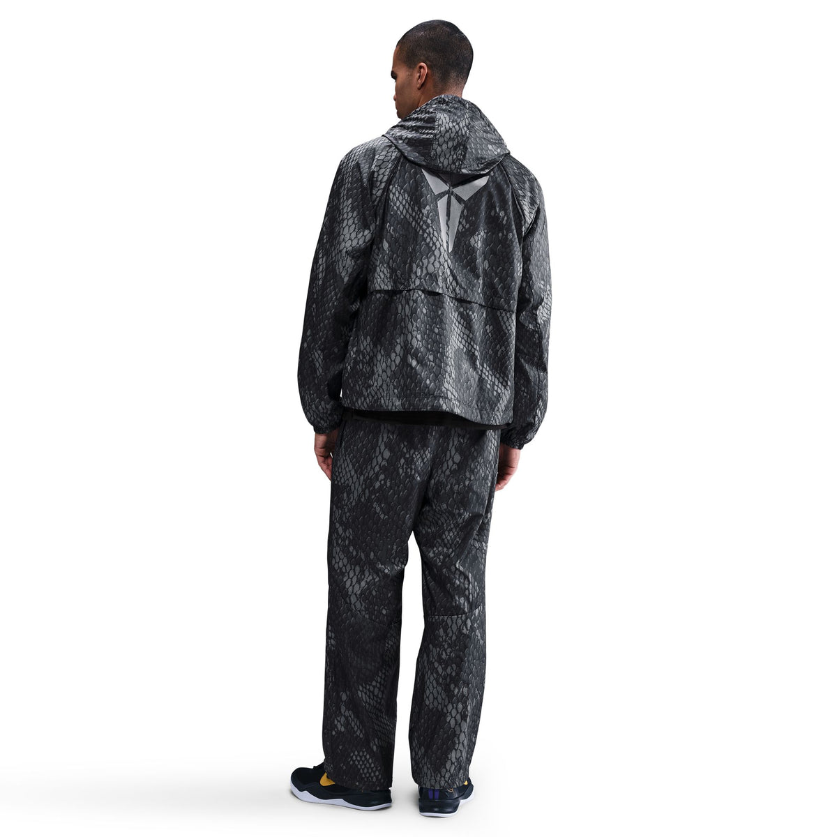 Kobe Bryant Lightweight Woven Pants Black/Reflective Silver IB2706-010 