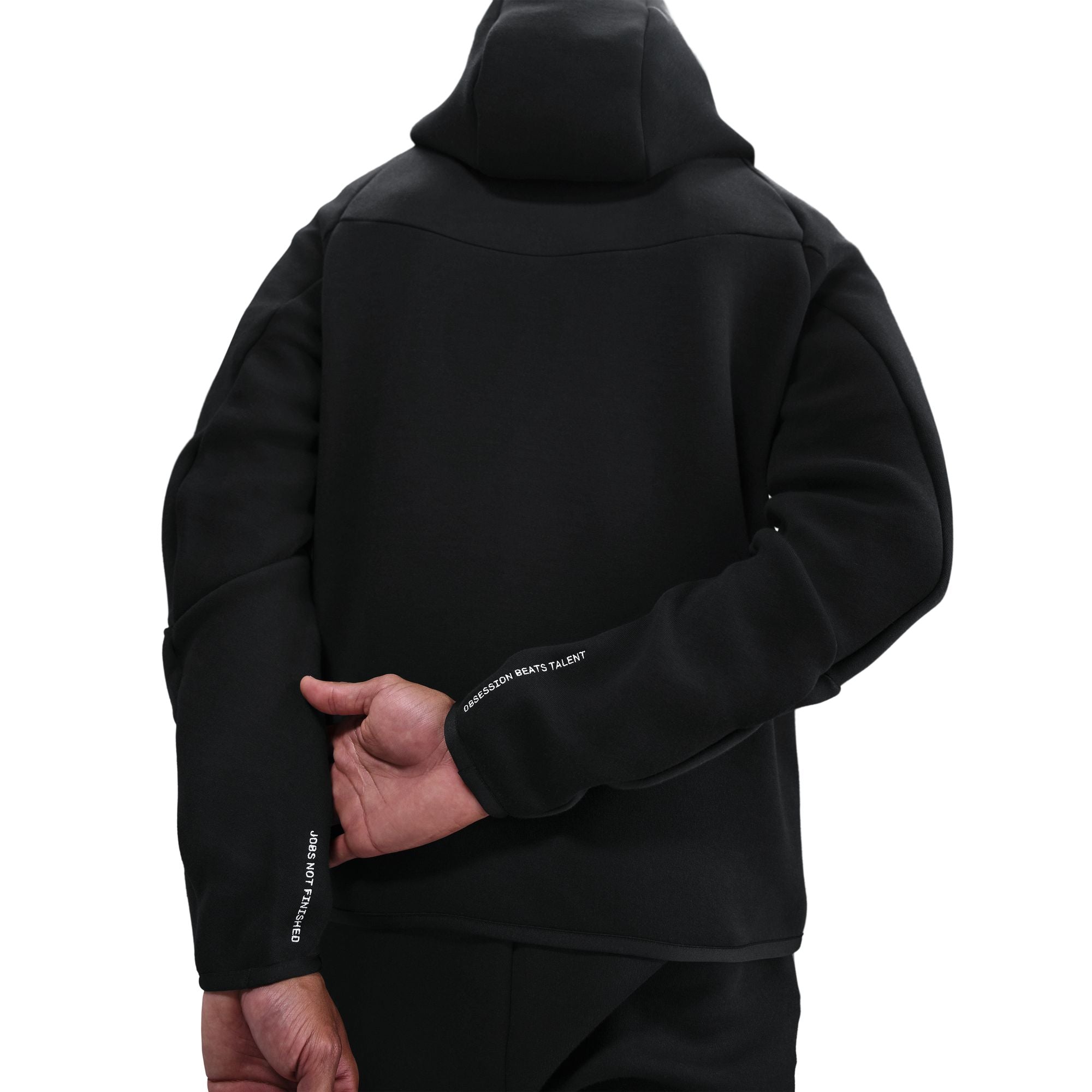 Kobe Bryant Tech Fleece Full-Zip Windrunner Jacket Black/White