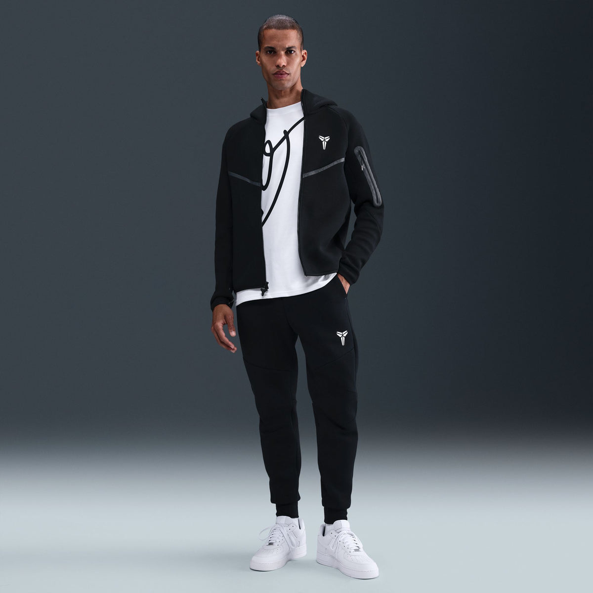 Kobe Bryant Tech Fleece Joggers Black/White IB2716-010