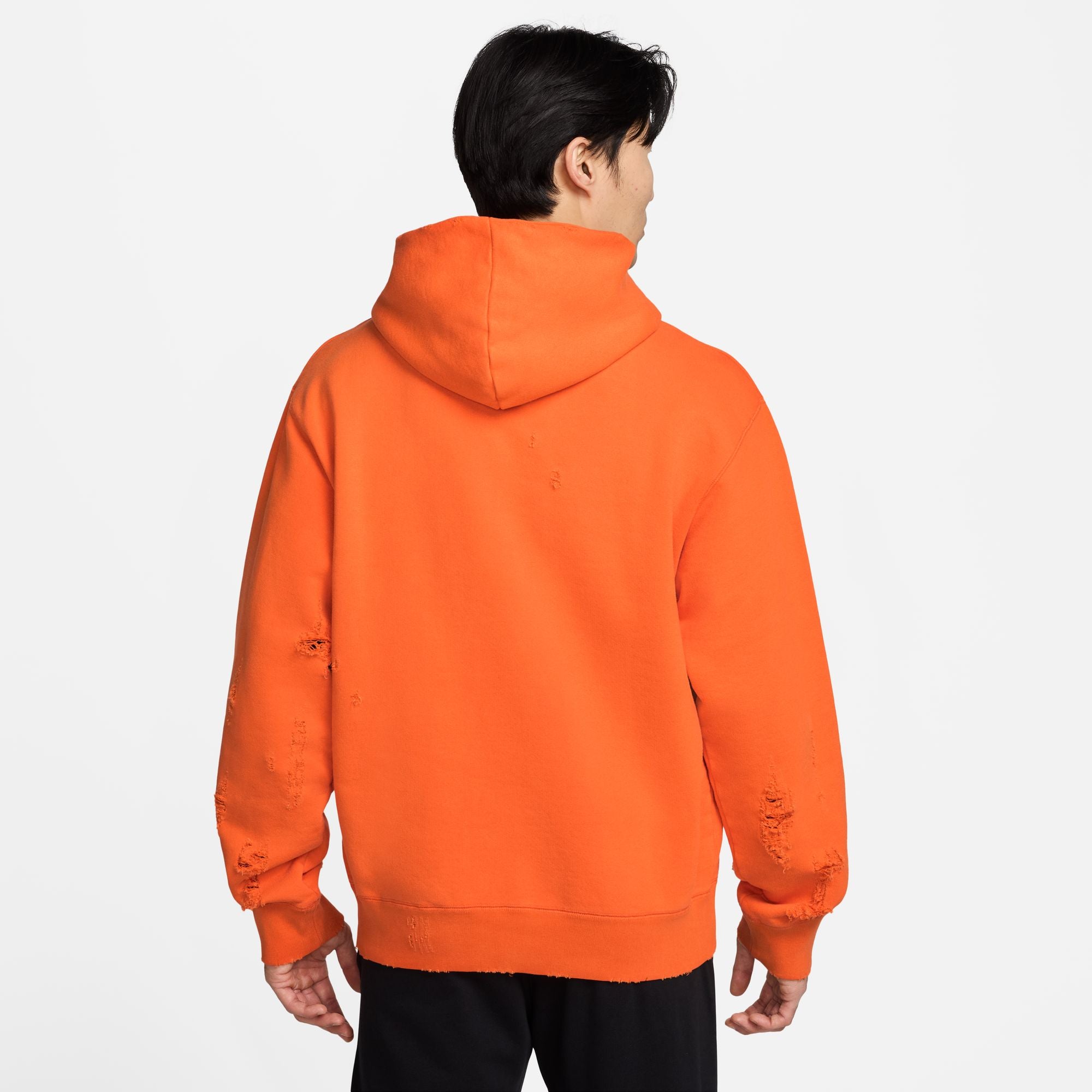 【オレンジ】シャイニーリブニット Hilja Mock Neck Knit