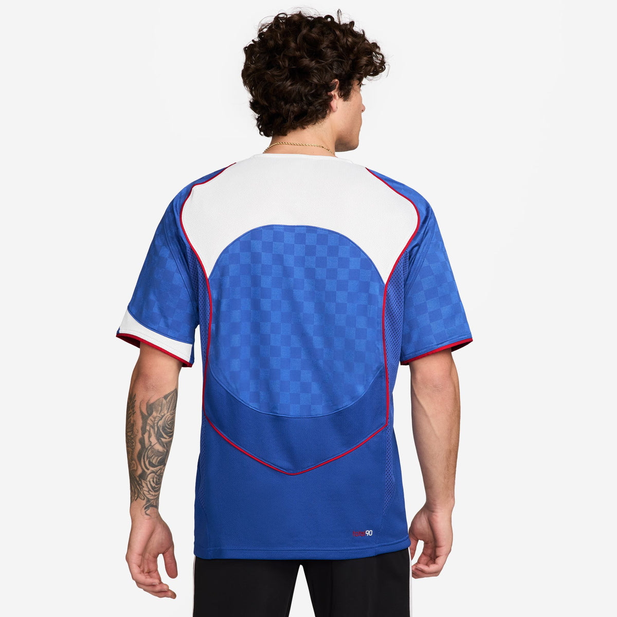 Nike Total 90 Dri-Fit Soccer Jersey - Game Royal/White/Sport Red IB4212-480