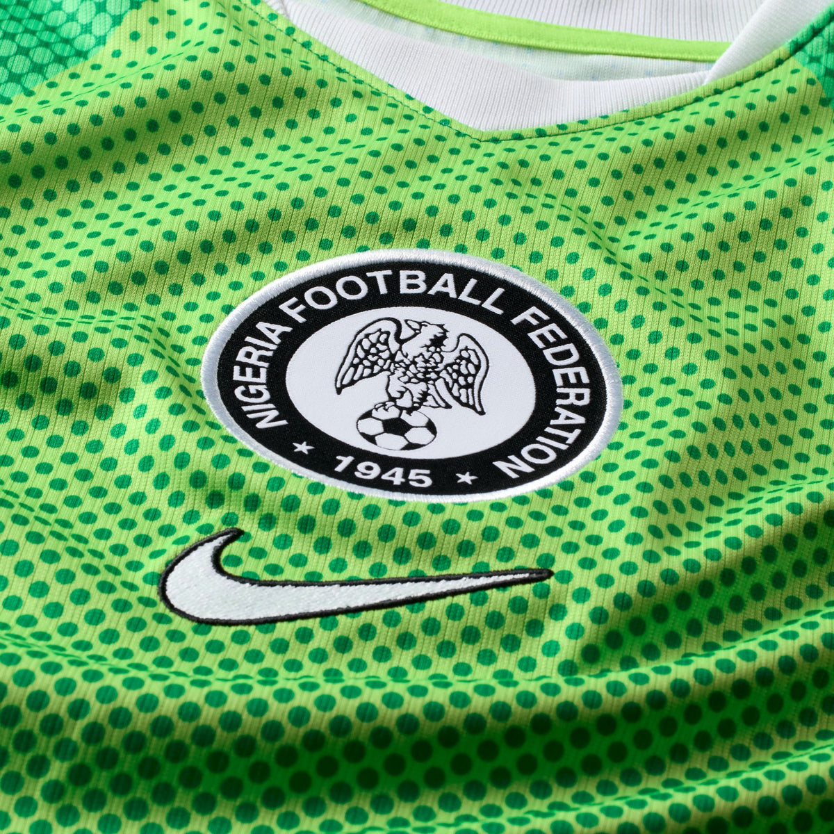 Nigeria 2026 Stadium Home SS Soccer Jersey Pine Green/Electric Green/White IB5308-302