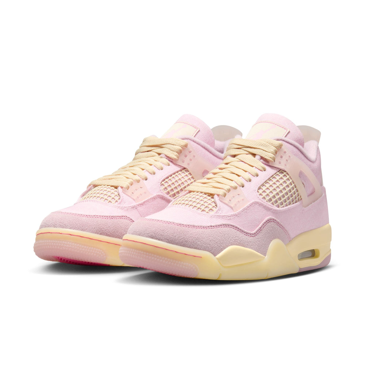 W Air Jordan 4 Retro Pearl Pink/Iced Carmine/Coconut Milk IB6716-600