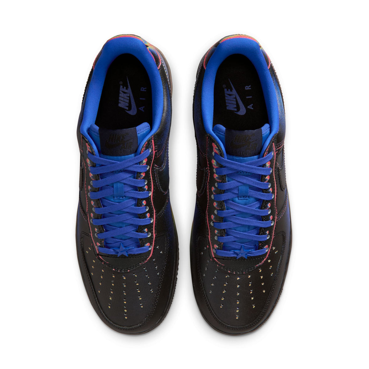 Air Force 1 Low Retro Black/Racer Blue/Volt Ice/Bright Crimson IB6834-001