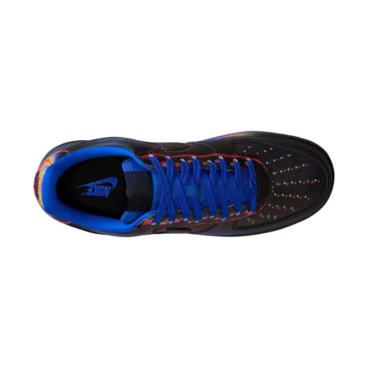 Air Force 1 Low Retro Black/Racer Blue/Volt Ice/Bright Crimson IB6834-001