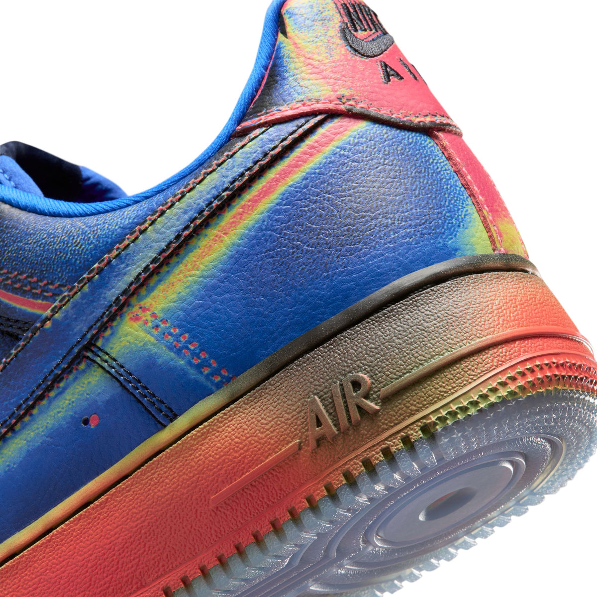 Air Force 1 Low Retro Black/Racer Blue/Volt Ice/Bright Crimson IB6834-001
