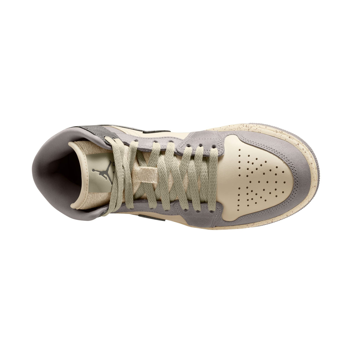 W Air Jordan 1 Mid SE Lt Iron Ore/Enigma Stone/Pale Ivory IB7010-001 