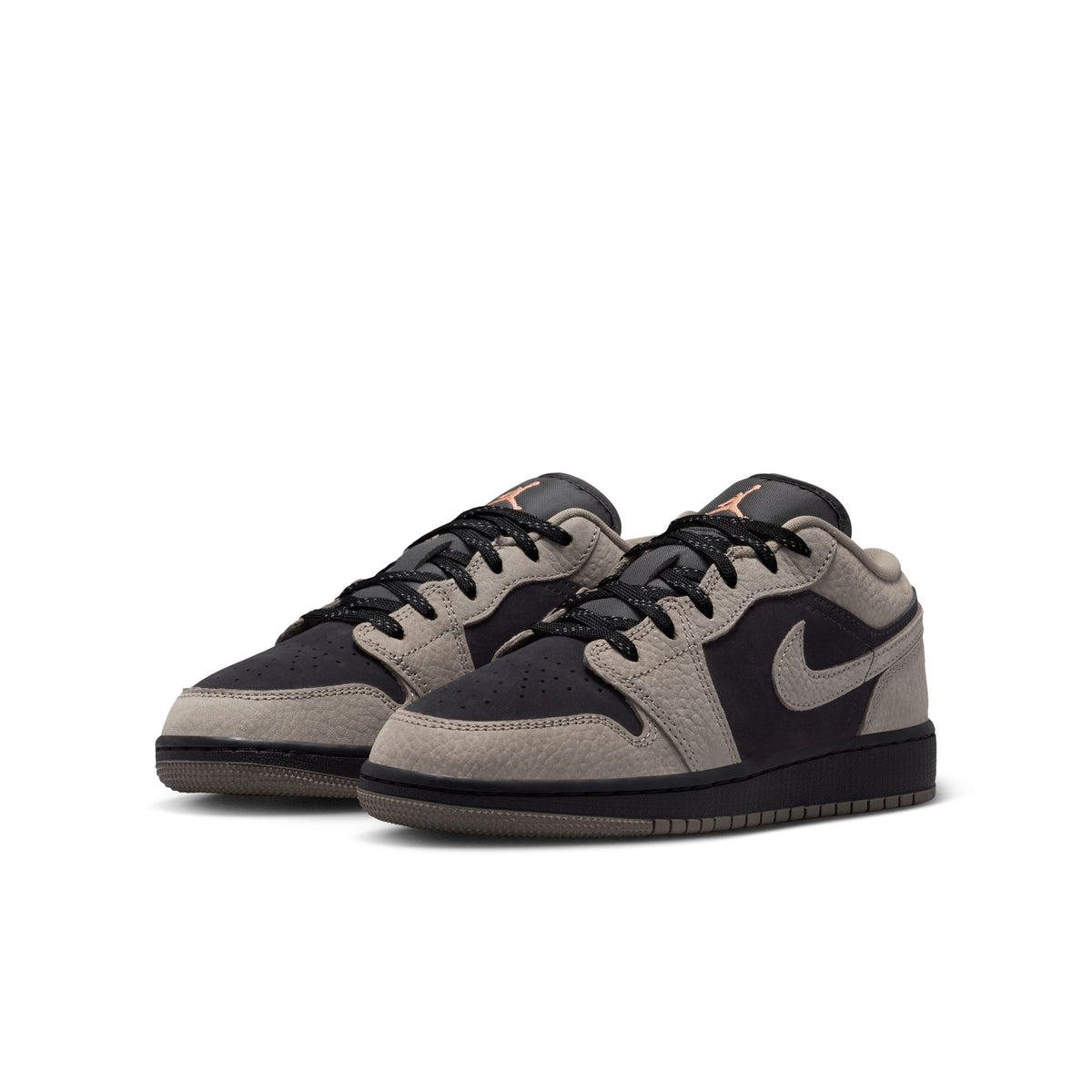 (GS) Air Jordan 1 Low SE - Black/Olive Grey/Lt Wild Mango IB7111-005