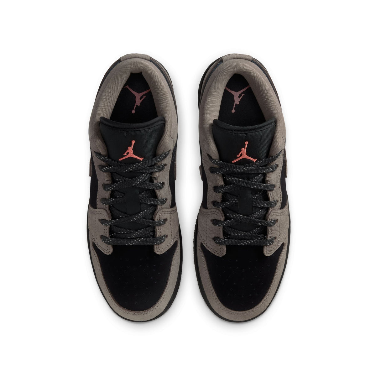 (GS) Air Jordan 1 Low SE - Black/Olive Grey/Lt Wild Mango IB7111-005
