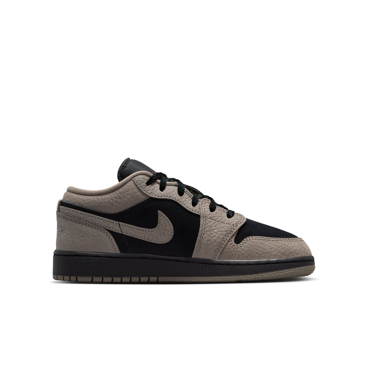 (GS) Air Jordan 1 Low SE - Black/Olive Grey/Lt Wild Mango IB7111-005