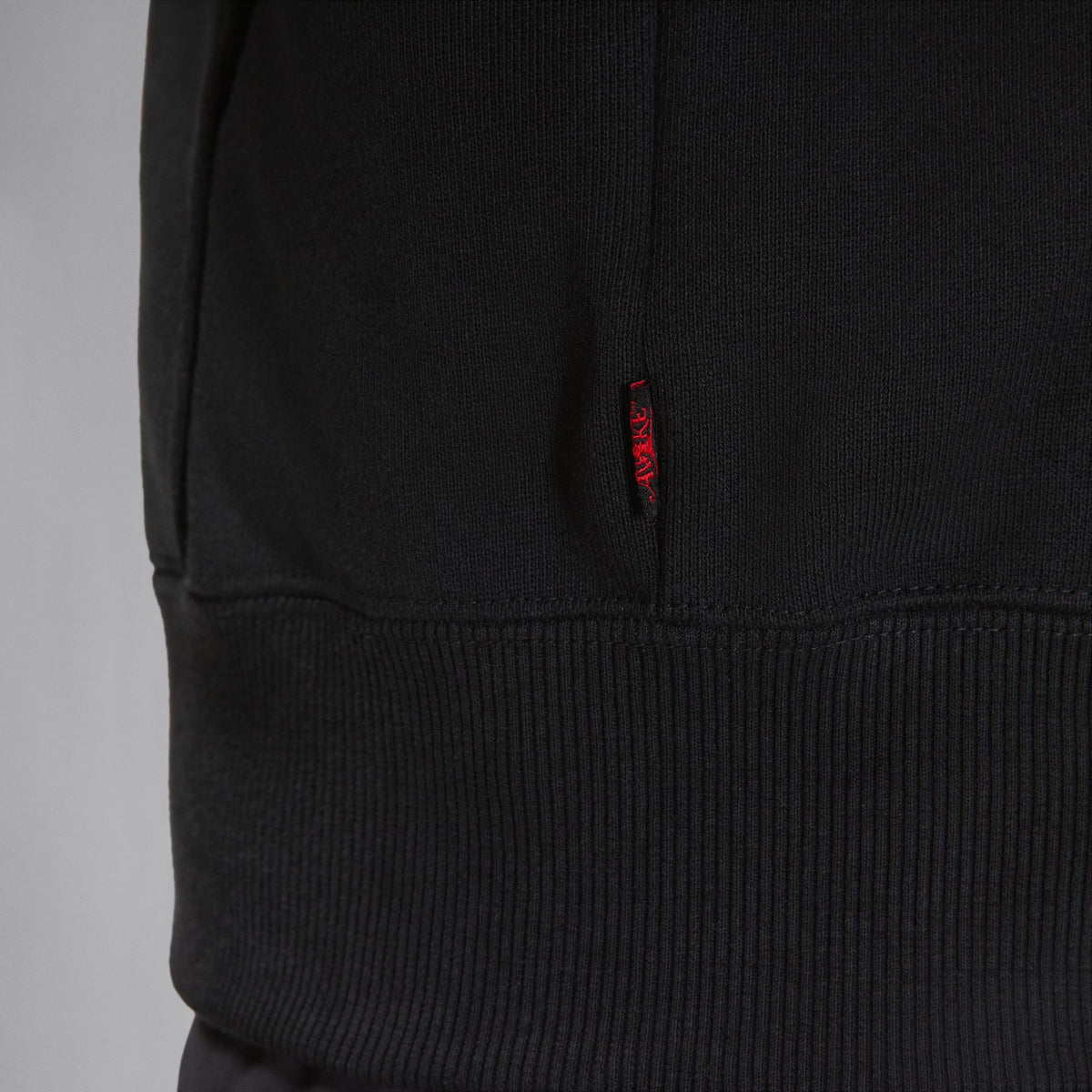 Jordan X Awake NY Full-Zip Fleece Hoodie Black/University Red IB7288-010