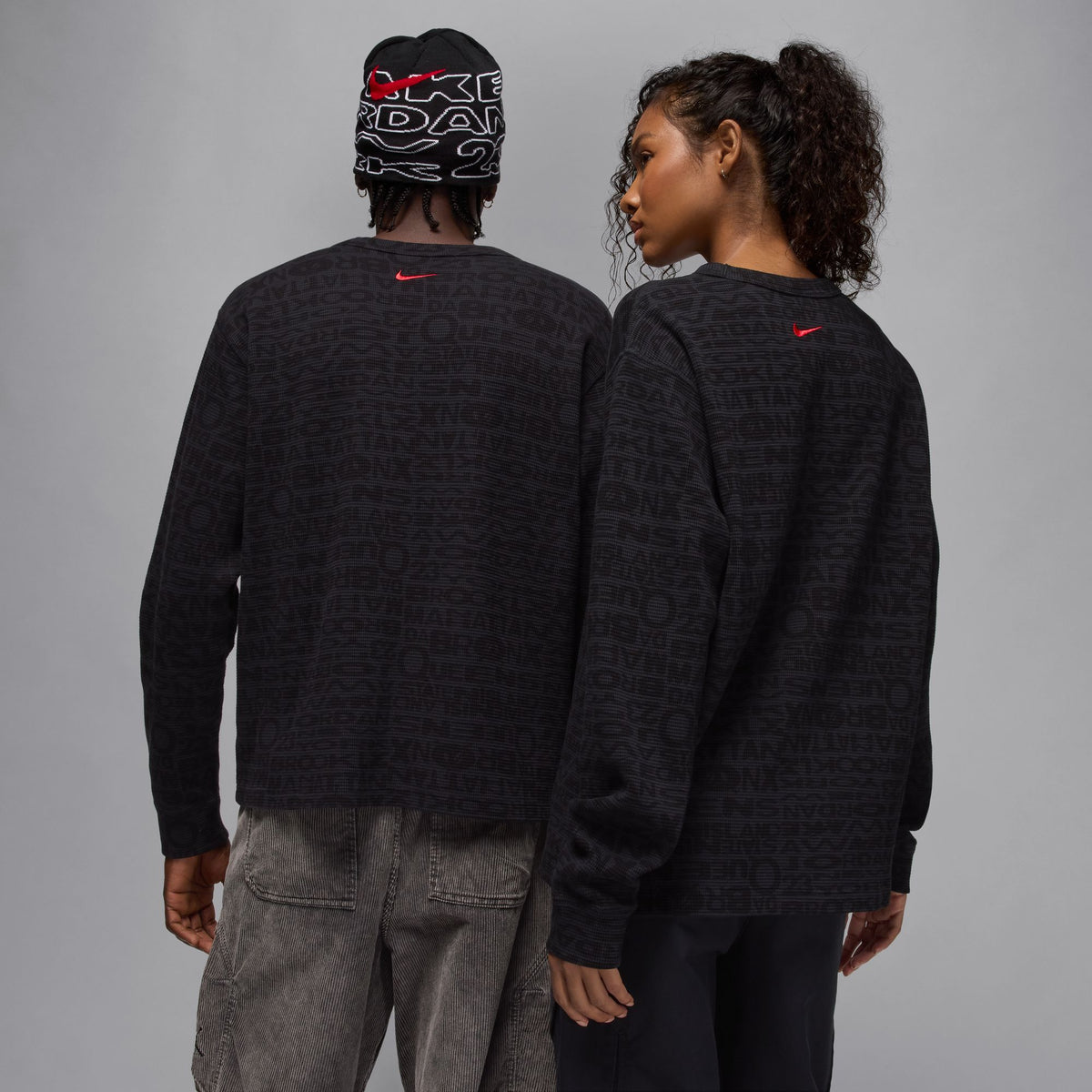 Jordan X Awake NY Thermal Shirt Black/University Red IB7955-010