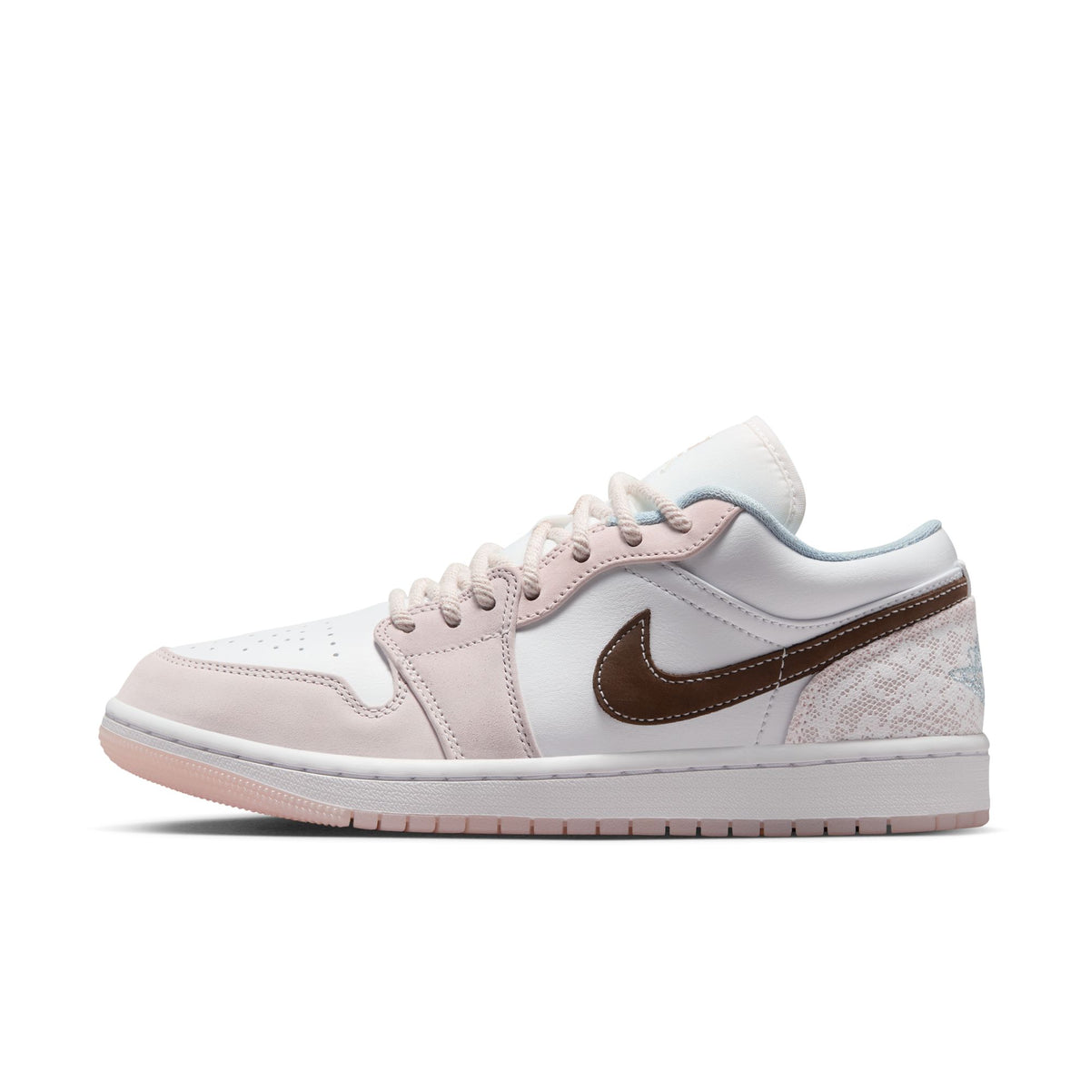 W Air Jordan 1 Low - White/Ironstone/Light Soft Pink IB8859-101