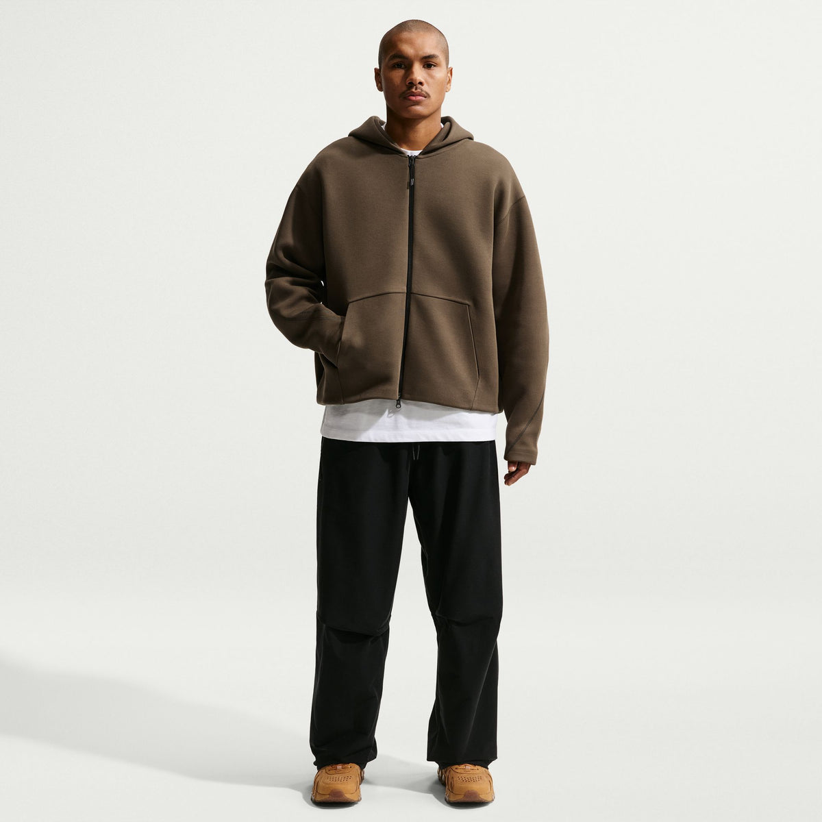 Nike Tech Fleece Full-Zip Hoodie Dark Hazel/Black IF1319-212